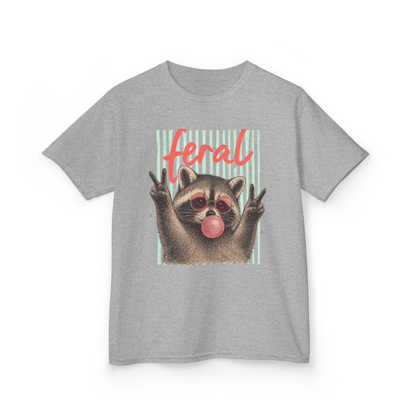 Kids 'Feral' Raccoon T-Shirt
