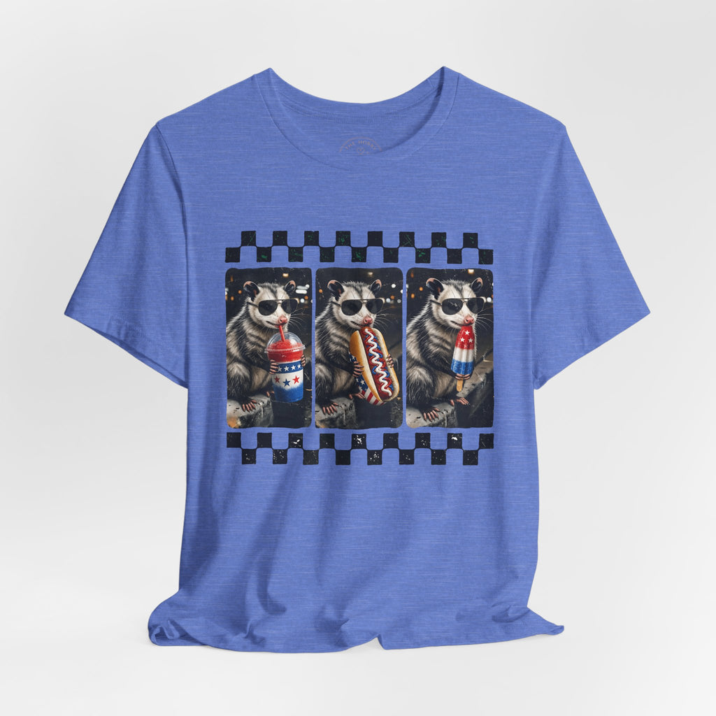 Opossum 4th of July  Graphic T-Shirt