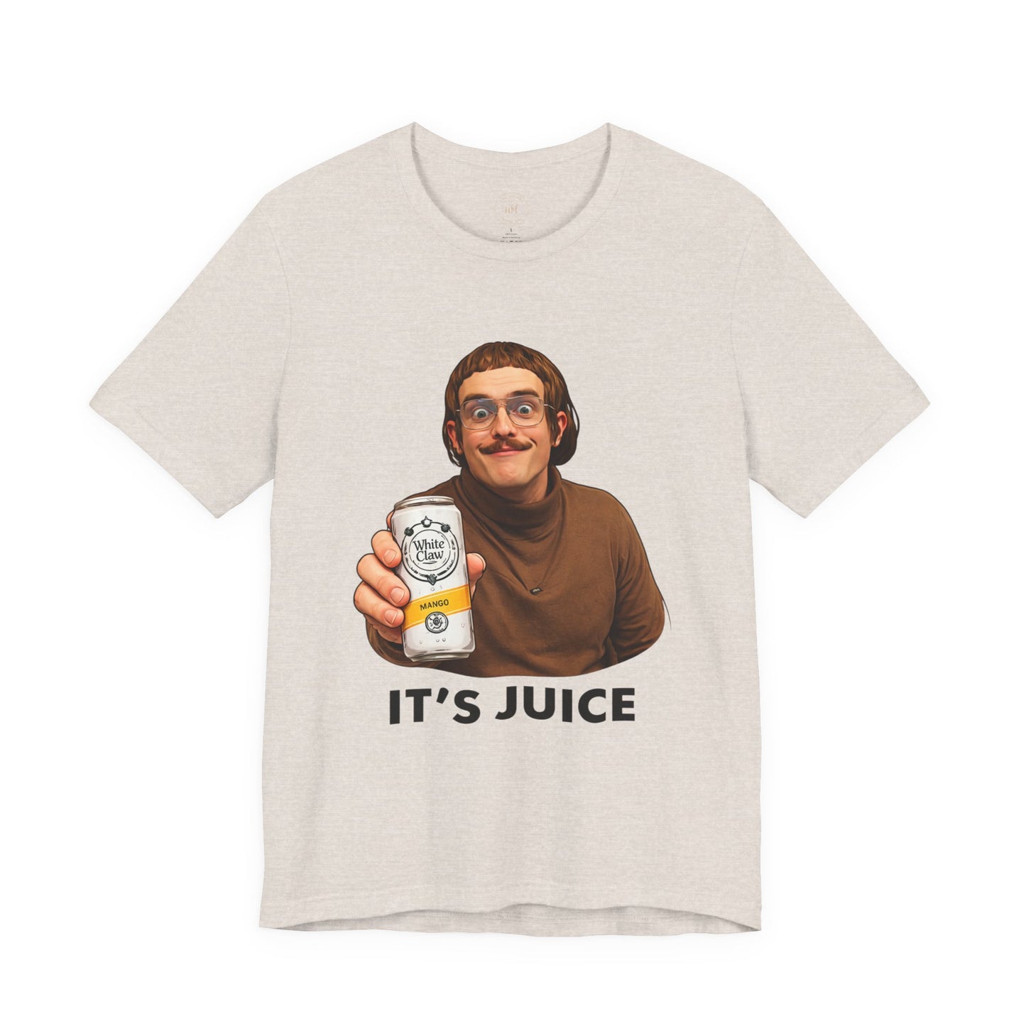 It's Juice Tee — Funny Retro Guy Holding Can Graphic T‑Shirt