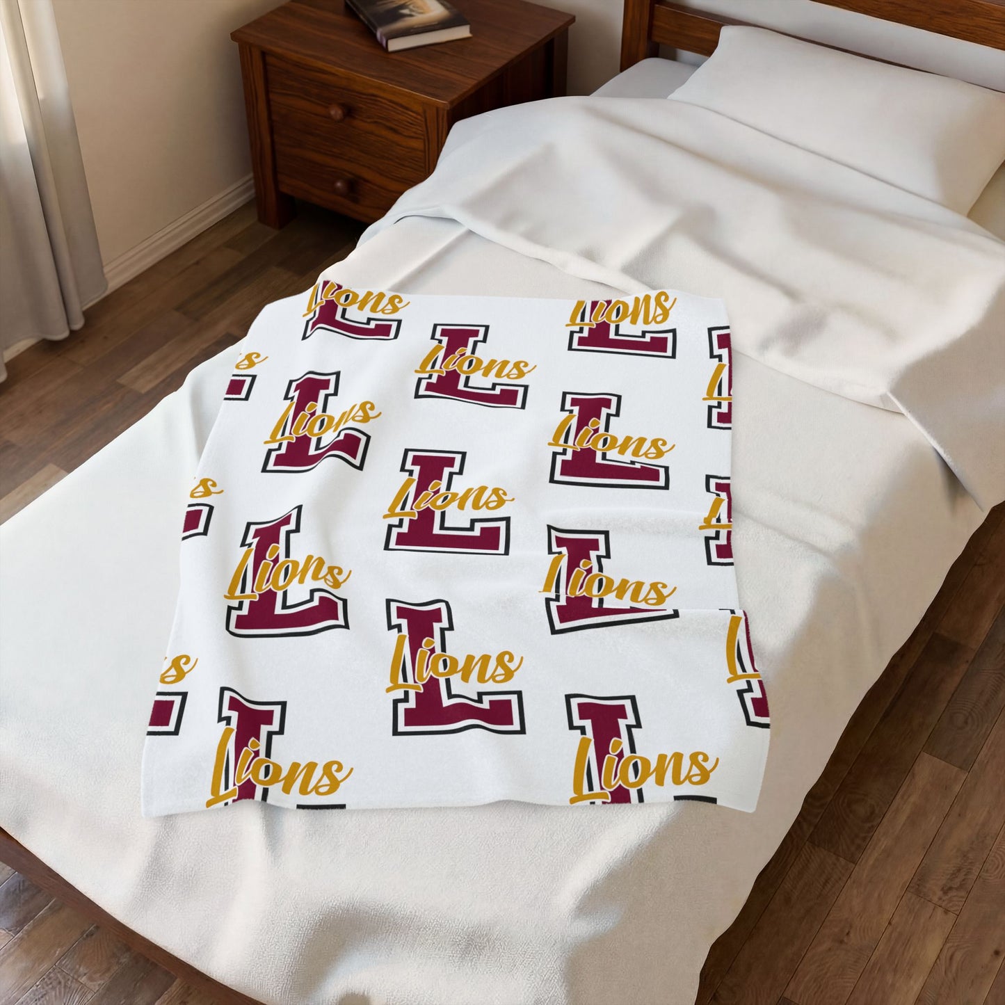 Cozy School Spirit Throw