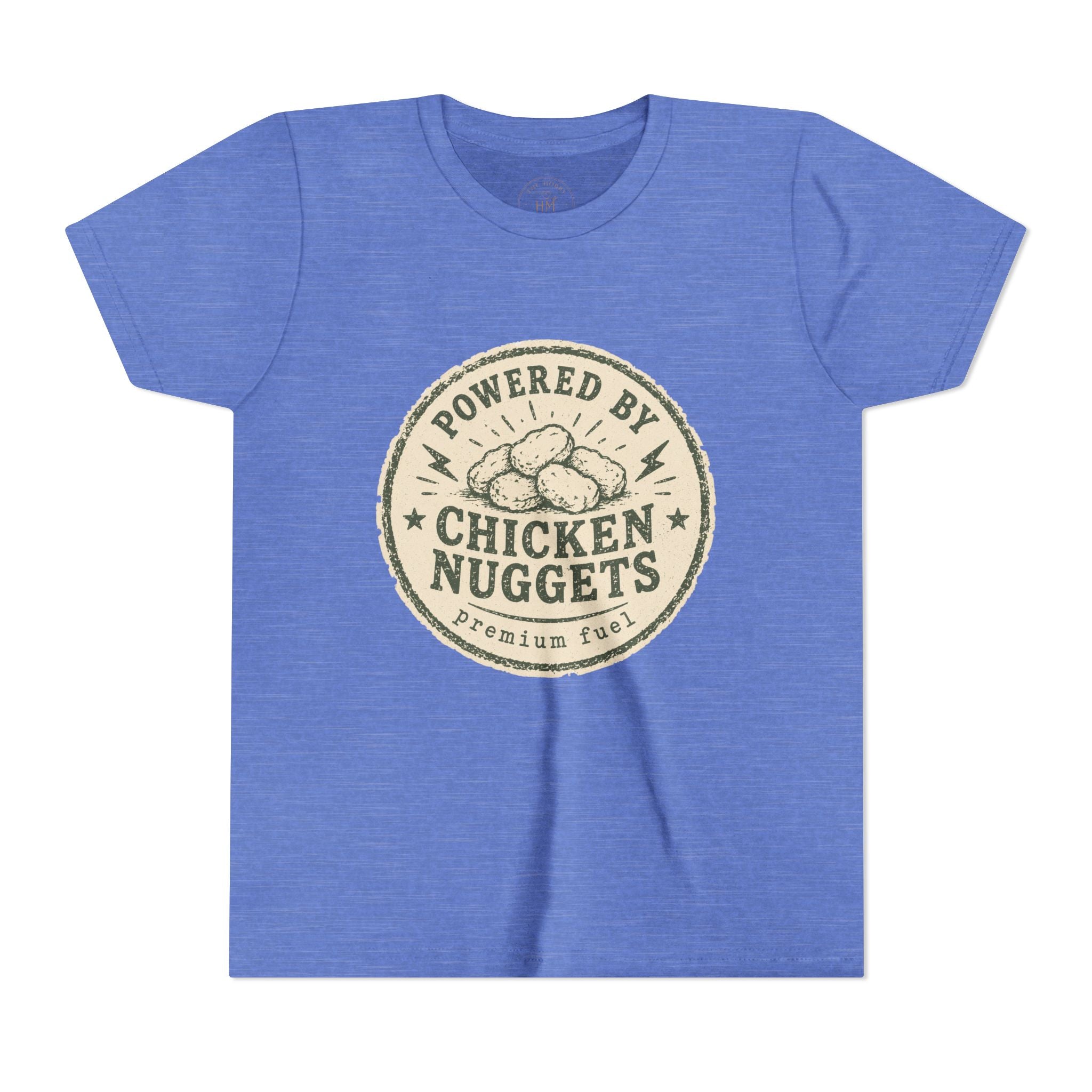 Powered by Chicken Nuggets Youth Graphic T-Shirt