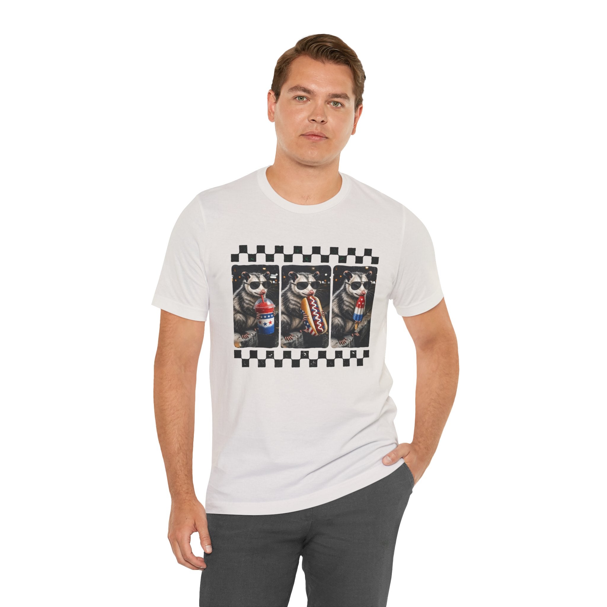 Opossum 4th of July  Graphic T-Shirt