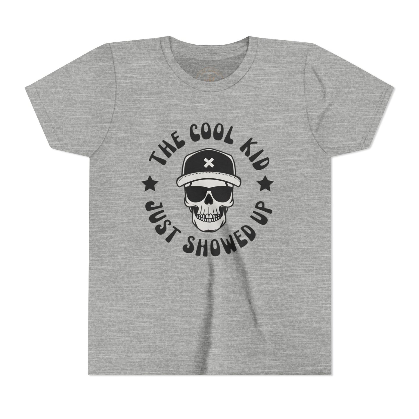 Youth Skull | "The Cool Kid Just Showed Up" Kids T-Shirt