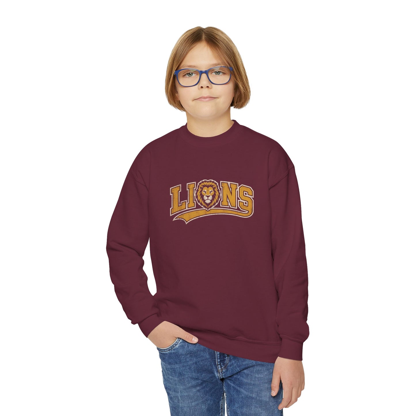 Youth Lions Crewneck