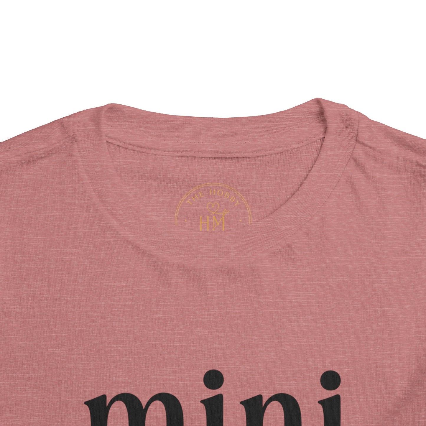 Toddler Tee — "mini" Heart Graphic