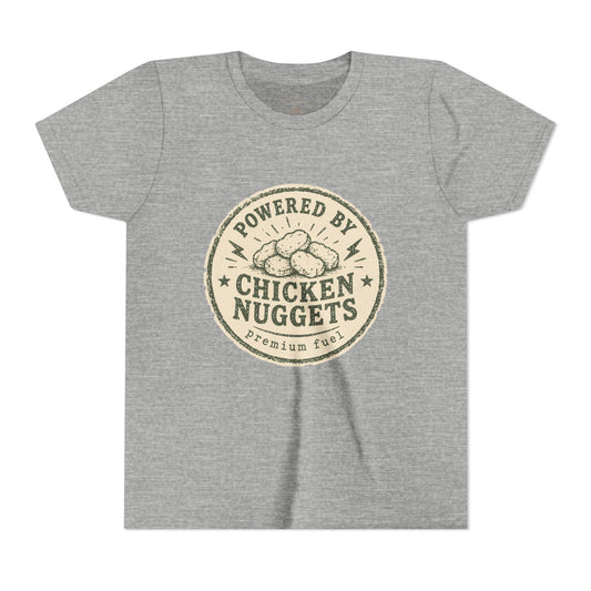 Powered by Chicken Nuggets Youth Graphic T-Shirt