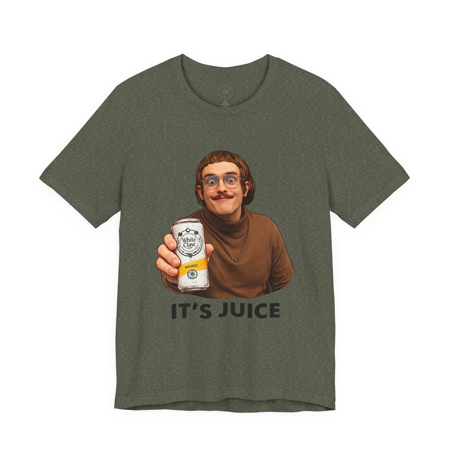 It's Juice Tee — Funny Retro Guy Holding Can Graphic T‑Shirt