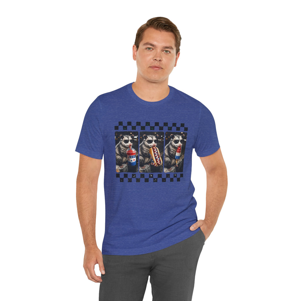 Opossum 4th of July  Graphic T-Shirt