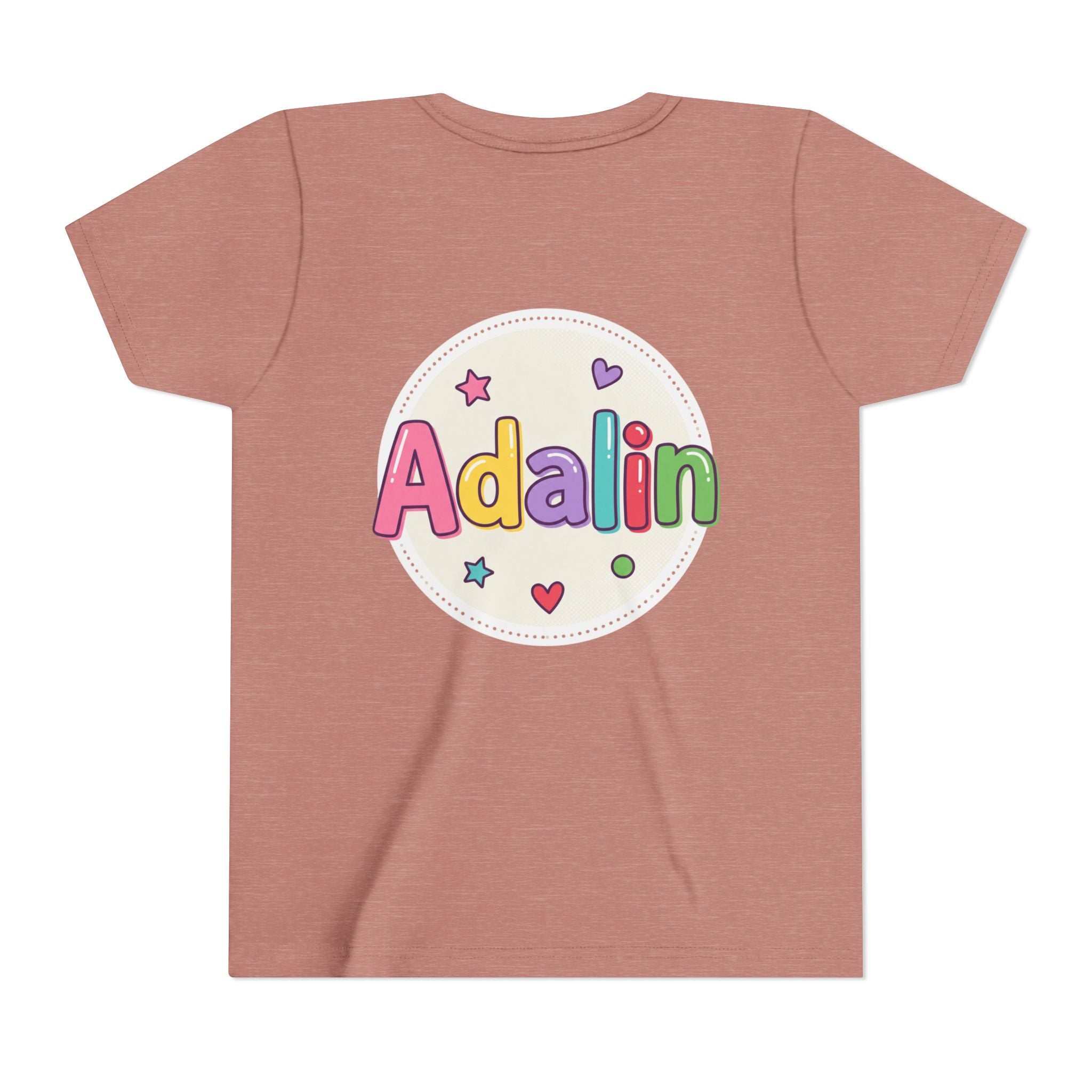 "First Grade" Colorful Back-to-School Shirt (Personalized Name Option)