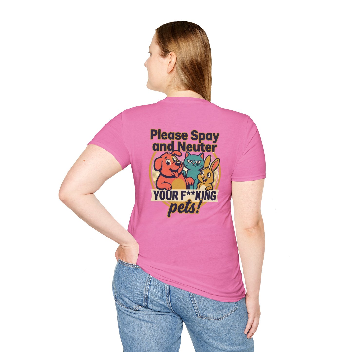 Don't Be Part of the Problem, Spay & Neuter Pets Graphic Tee