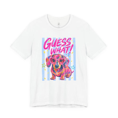 'Guess What? Wiener Butt' Graphic Tee
