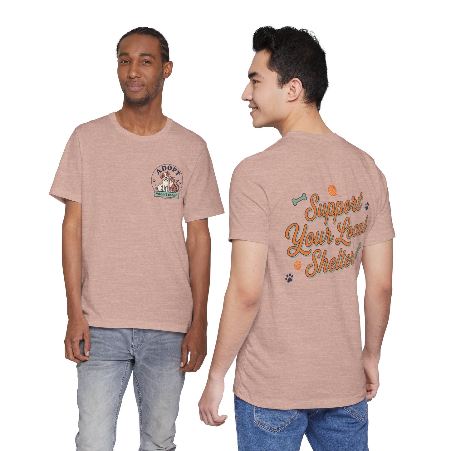 Support Your Local Shelter Graphic T-Shirt