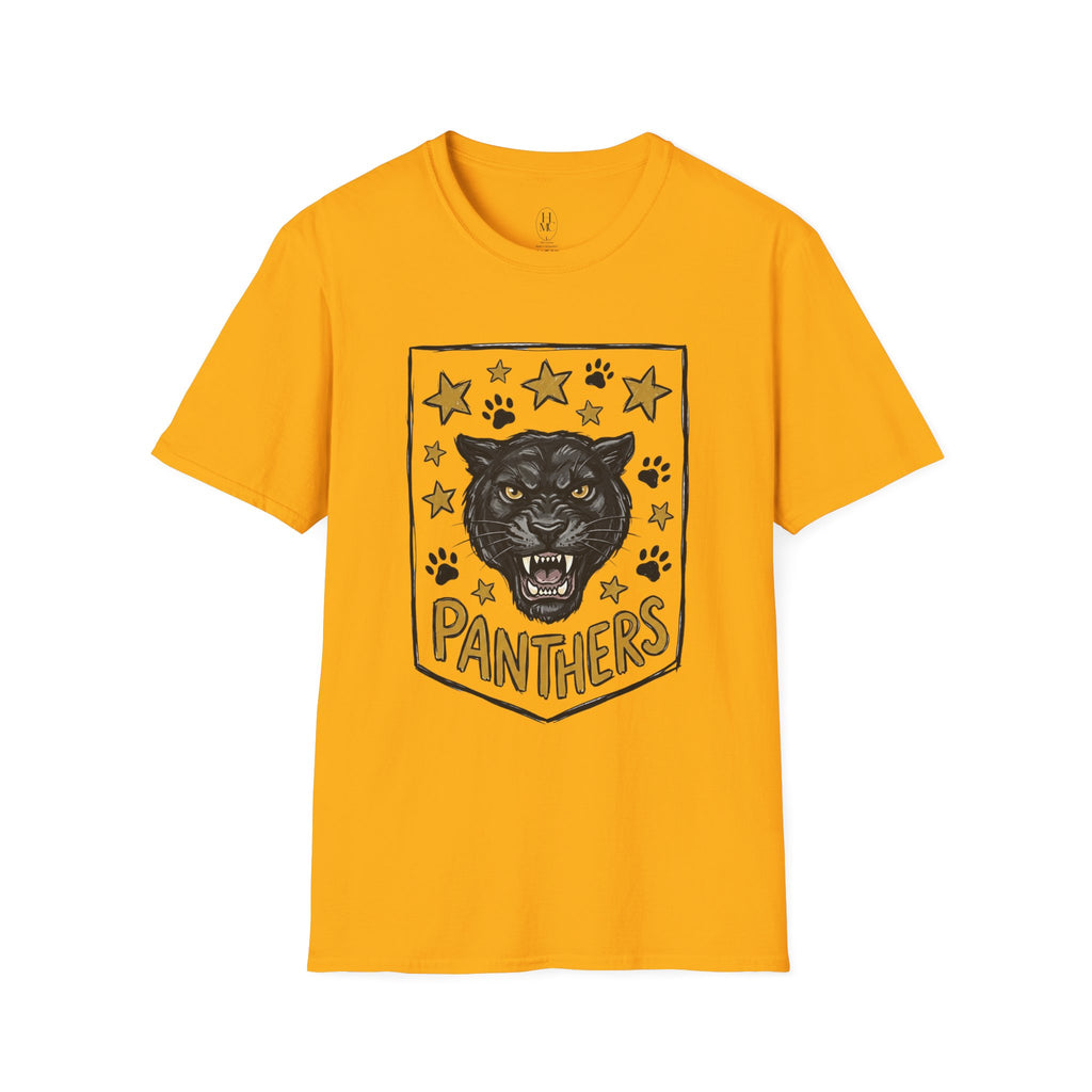 Panthers Vintage Mascot T‑Shirt