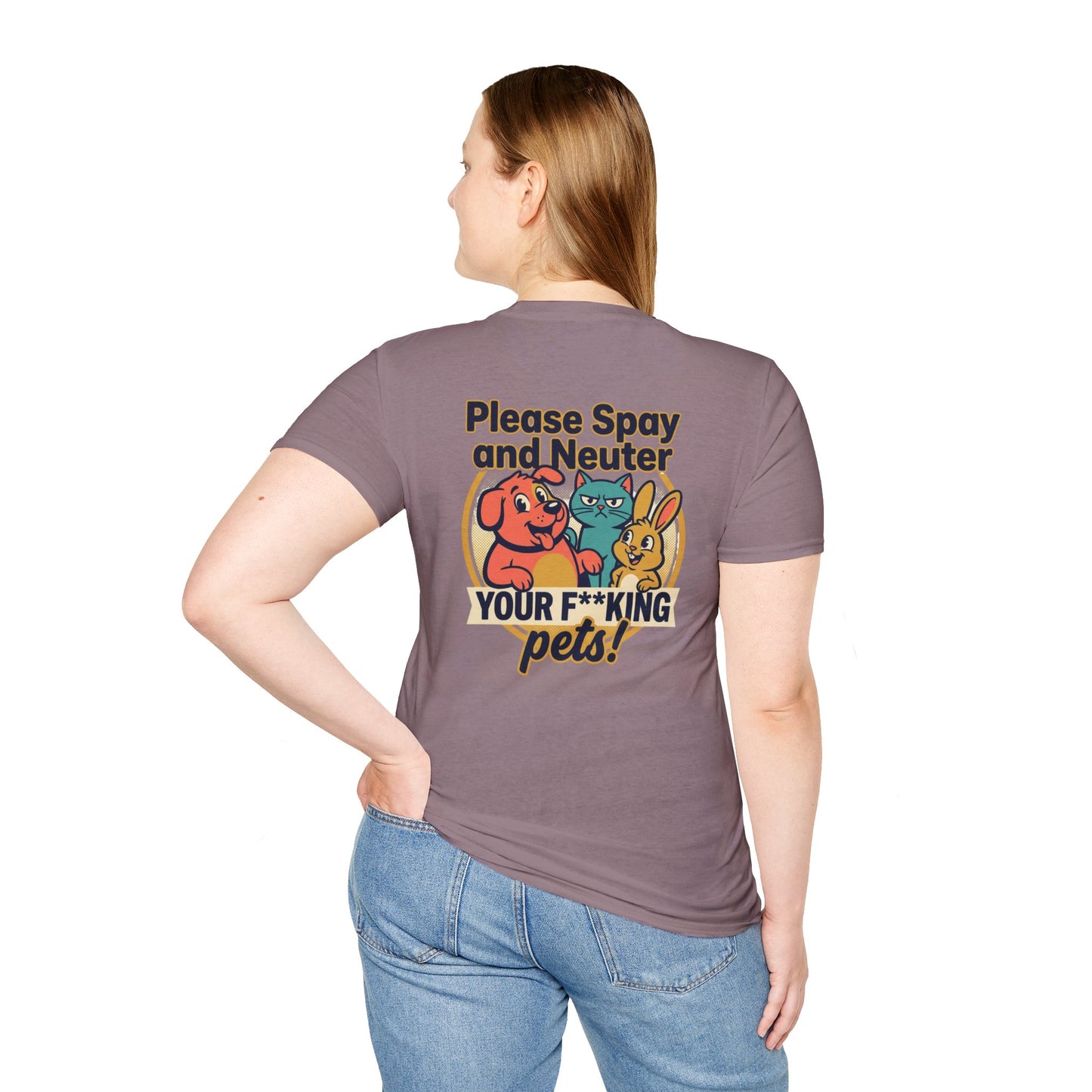 Don't Be Part of the Problem, Spay & Neuter Pets Graphic Tee