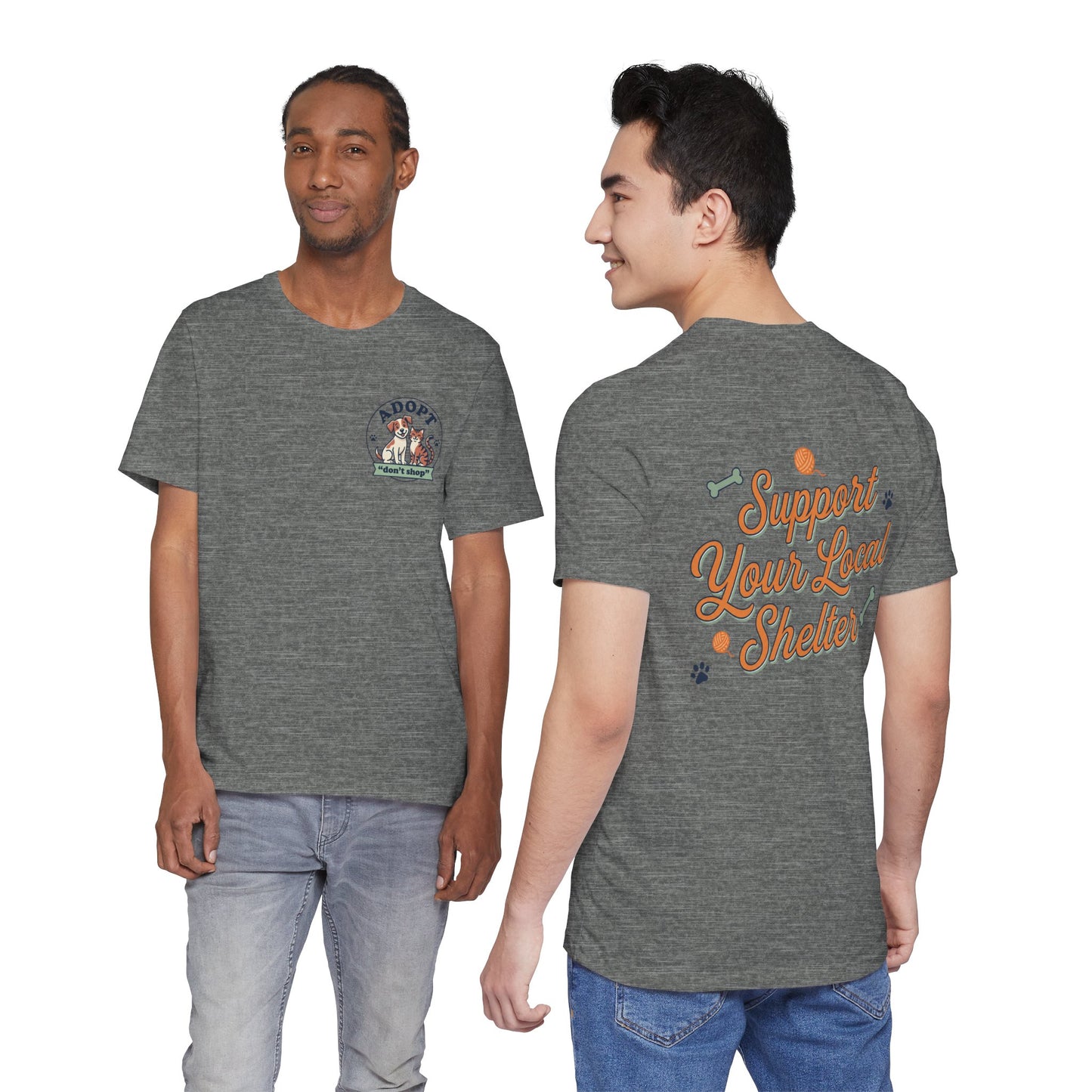 Support Your Local Shelter Graphic T-Shirt