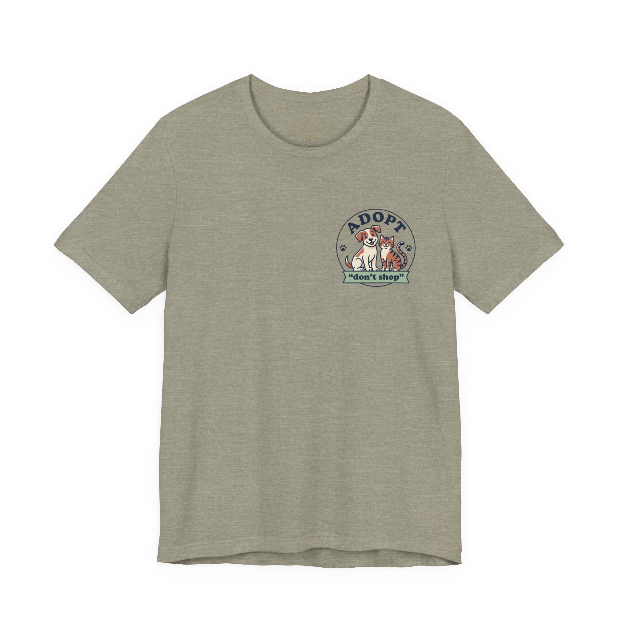Support Your Local Shelter Graphic  T‑Shirt