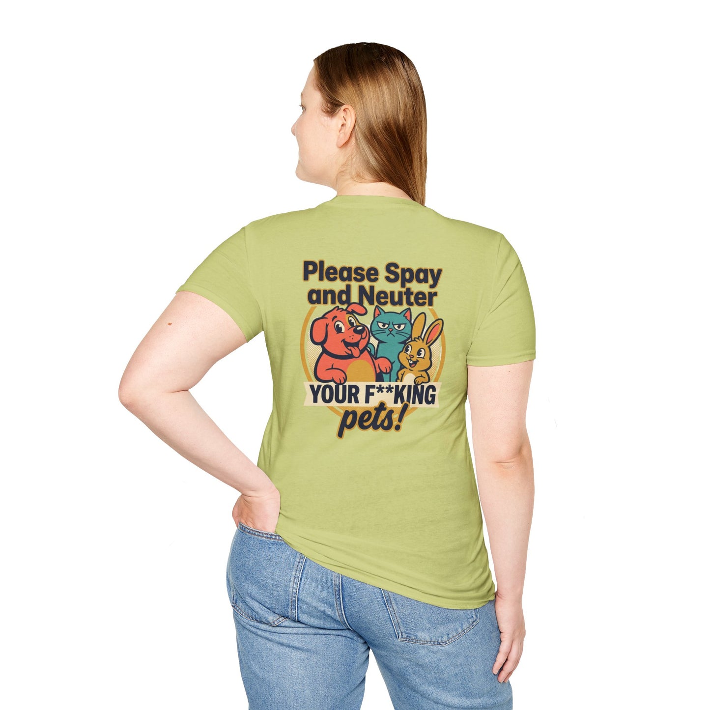 Don't Be Part of the Problem, Spay & Neuter Pets Graphic Tee