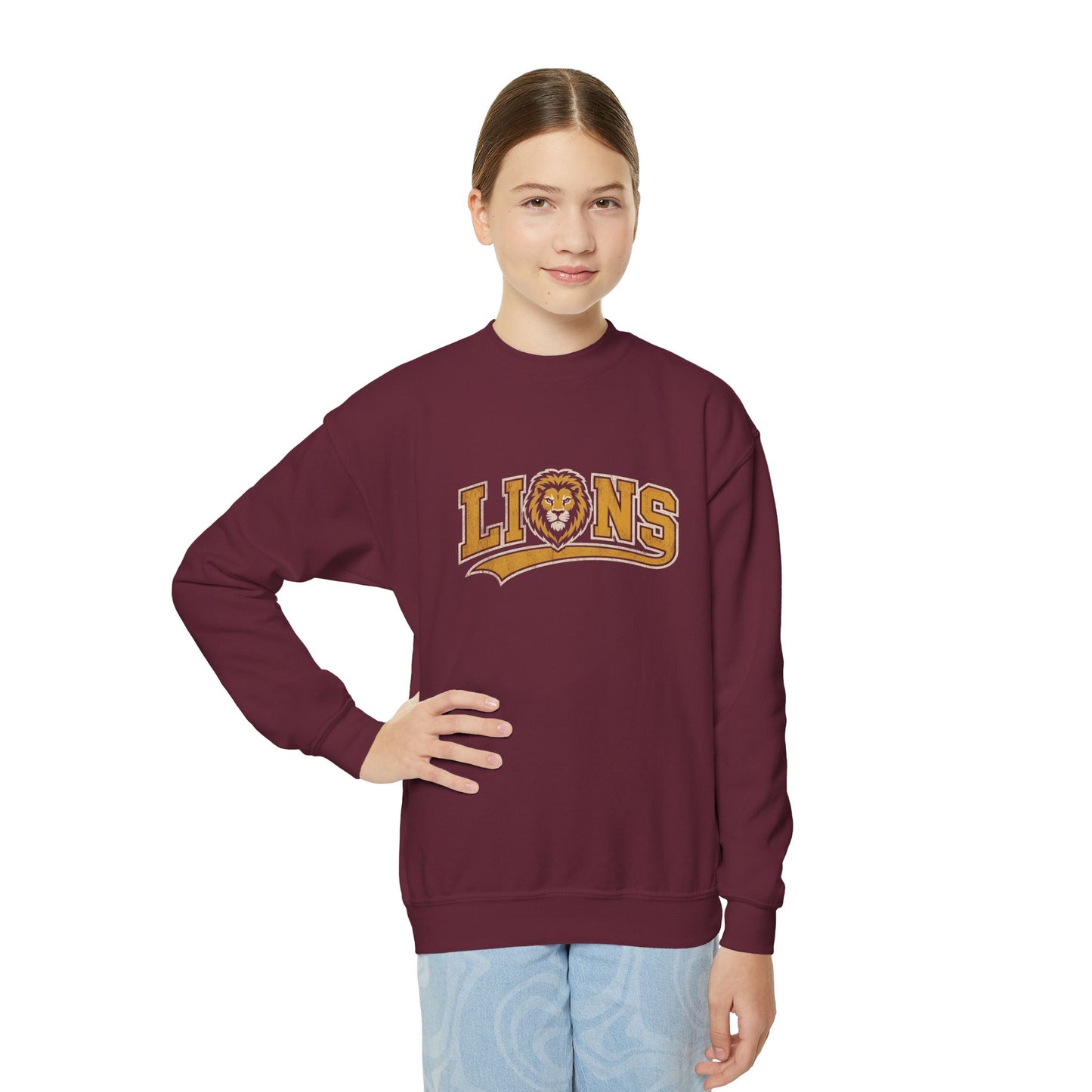 Youth Lions Crewneck