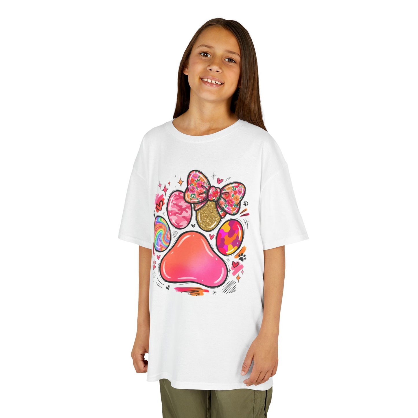 Kids Paw Print Tee