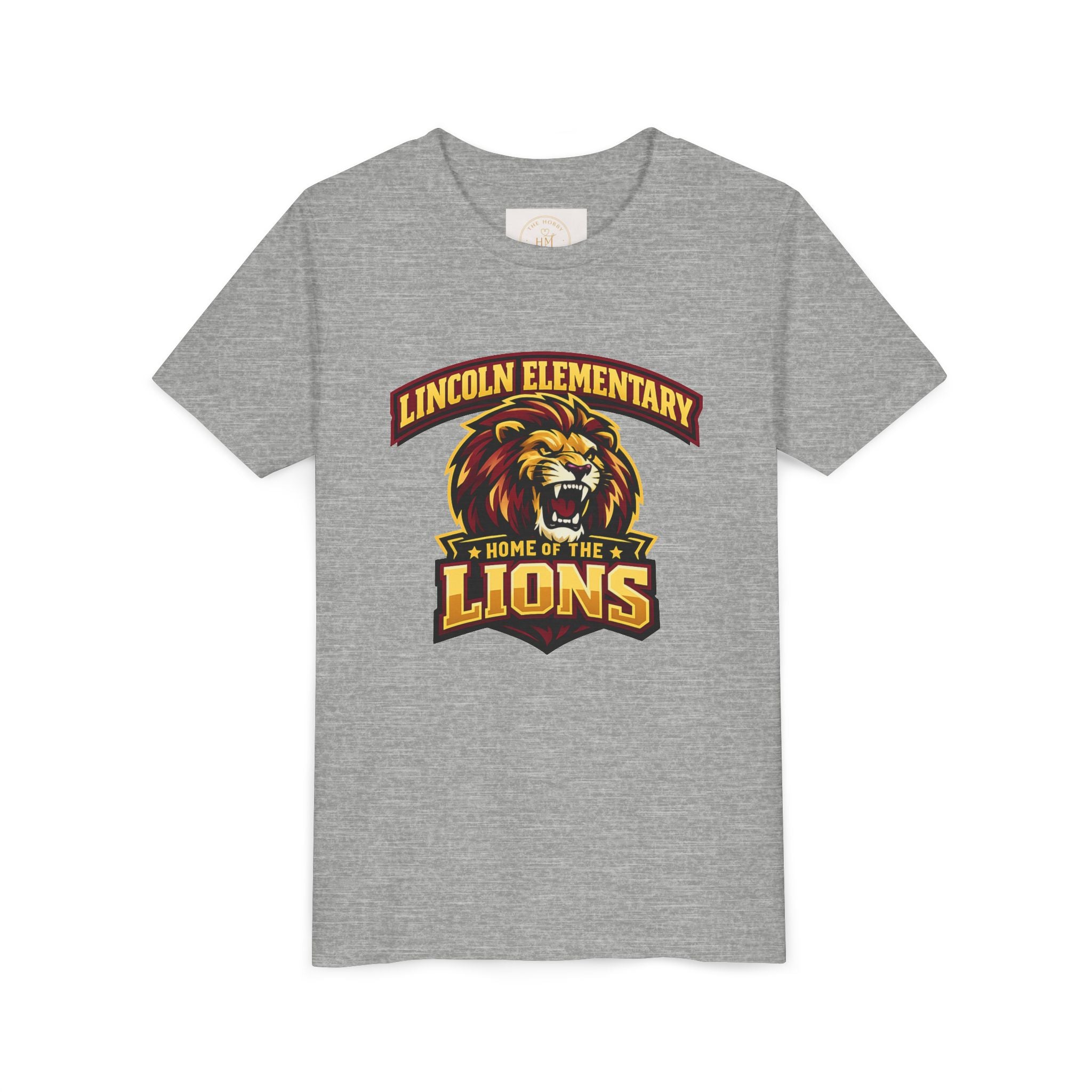Youth Lions School Spirit Short Sleeve Tee