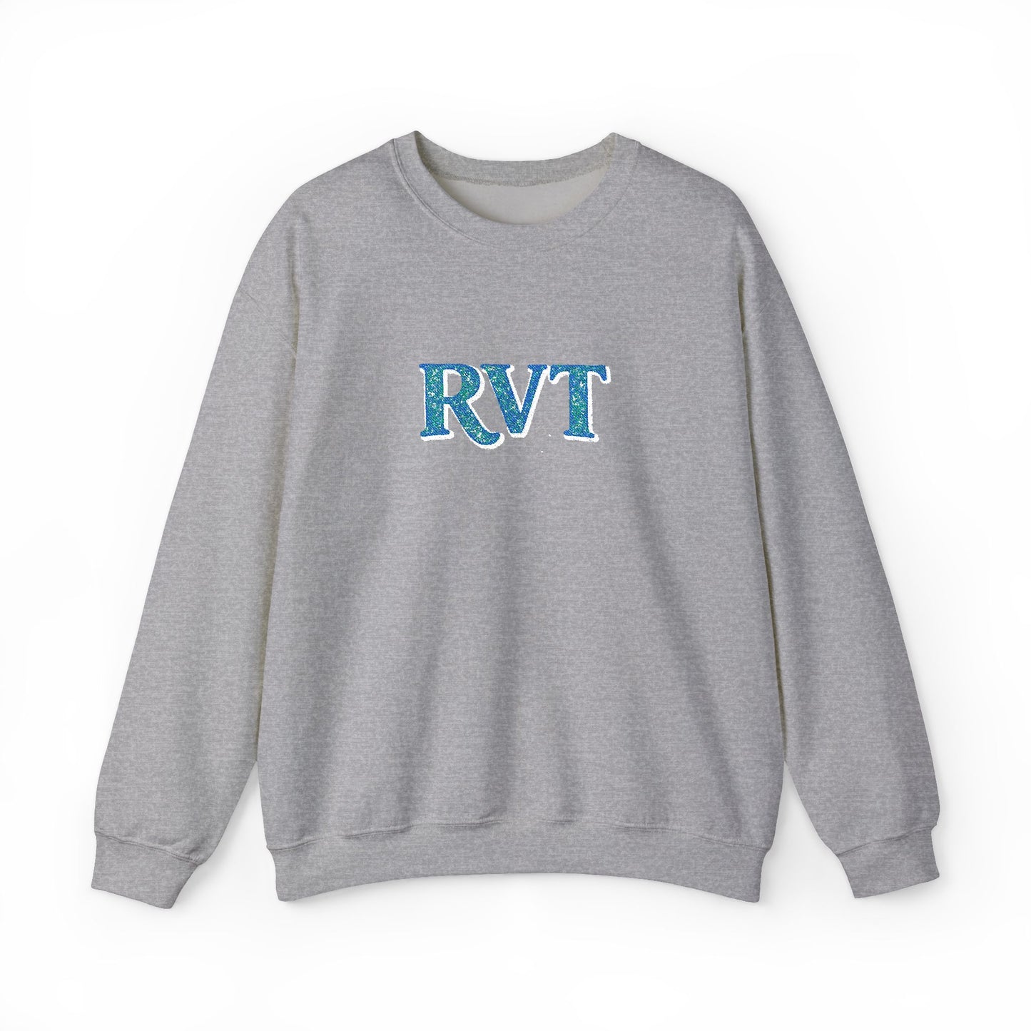 RVT Blue Monogram Graphic Sweatshirt