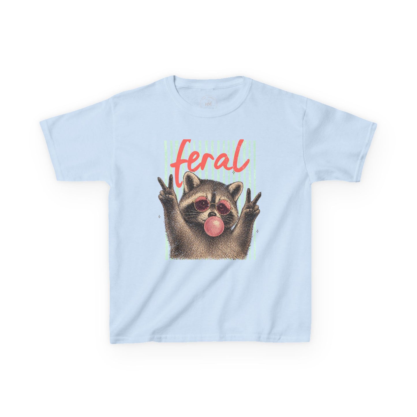 Kids 'Feral' Raccoon T-Shirt