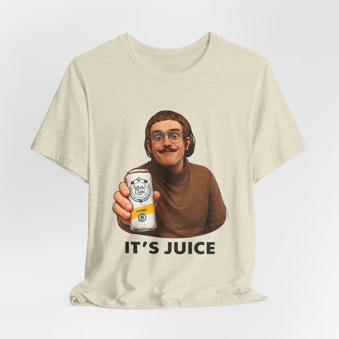 It's Juice Tee — Funny Retro Guy Holding Can Graphic T‑Shirt