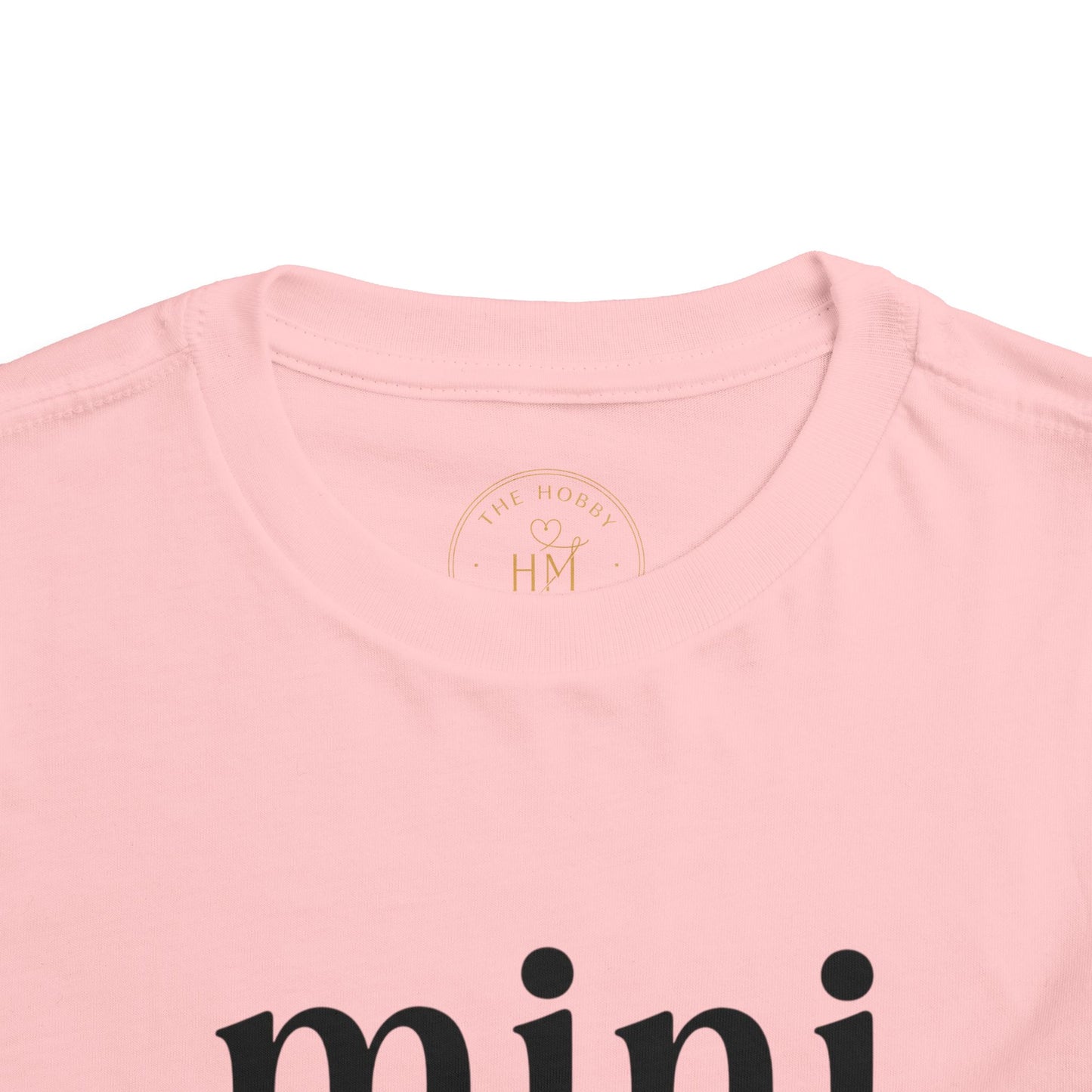 Toddler Tee — "mini" Heart Graphic