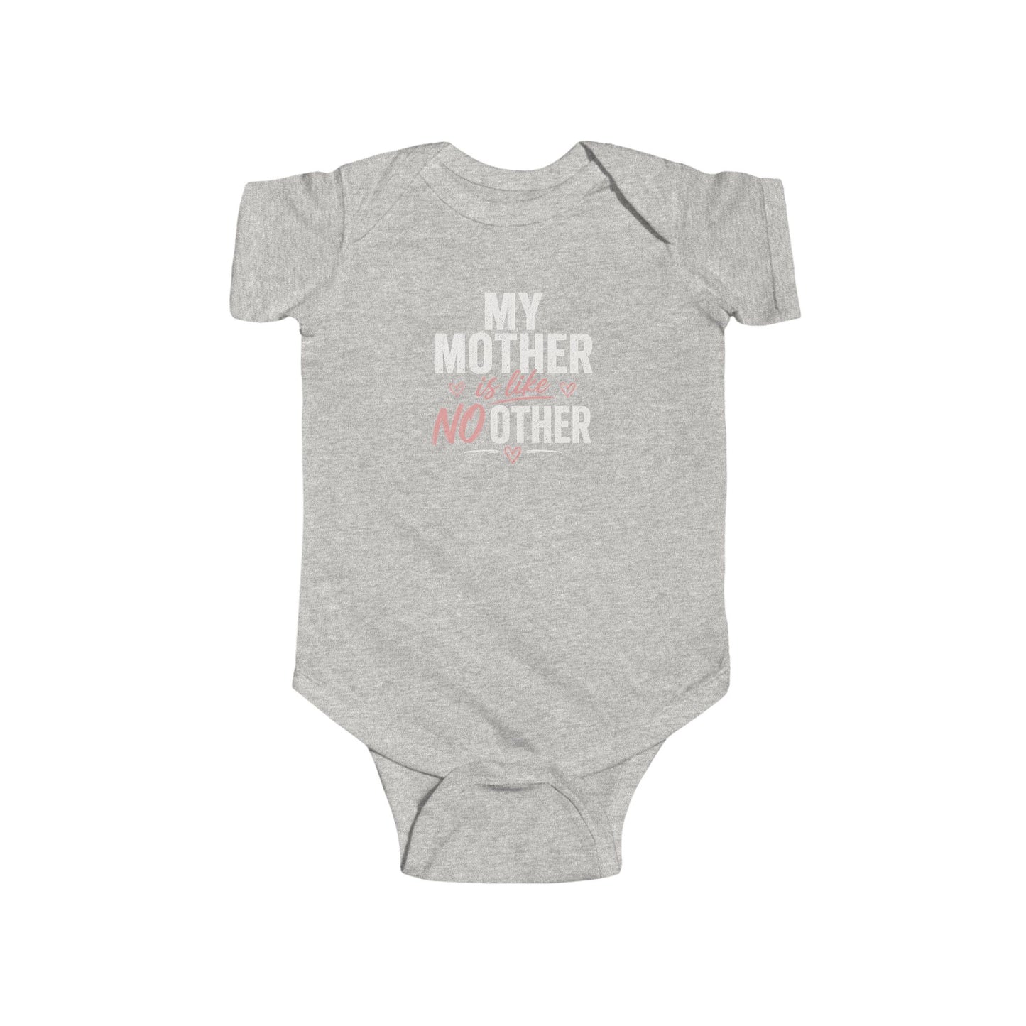 "My Mother, No Other" Cute Baby Onesie for New Moms | Mother's Day Gift