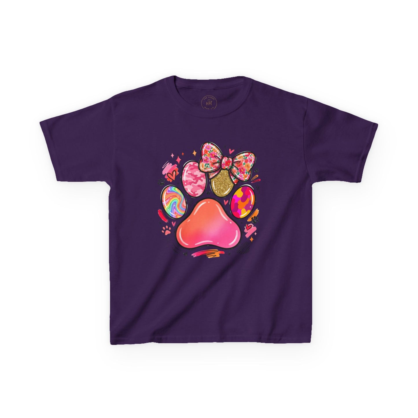 Kids Paw Print Tee