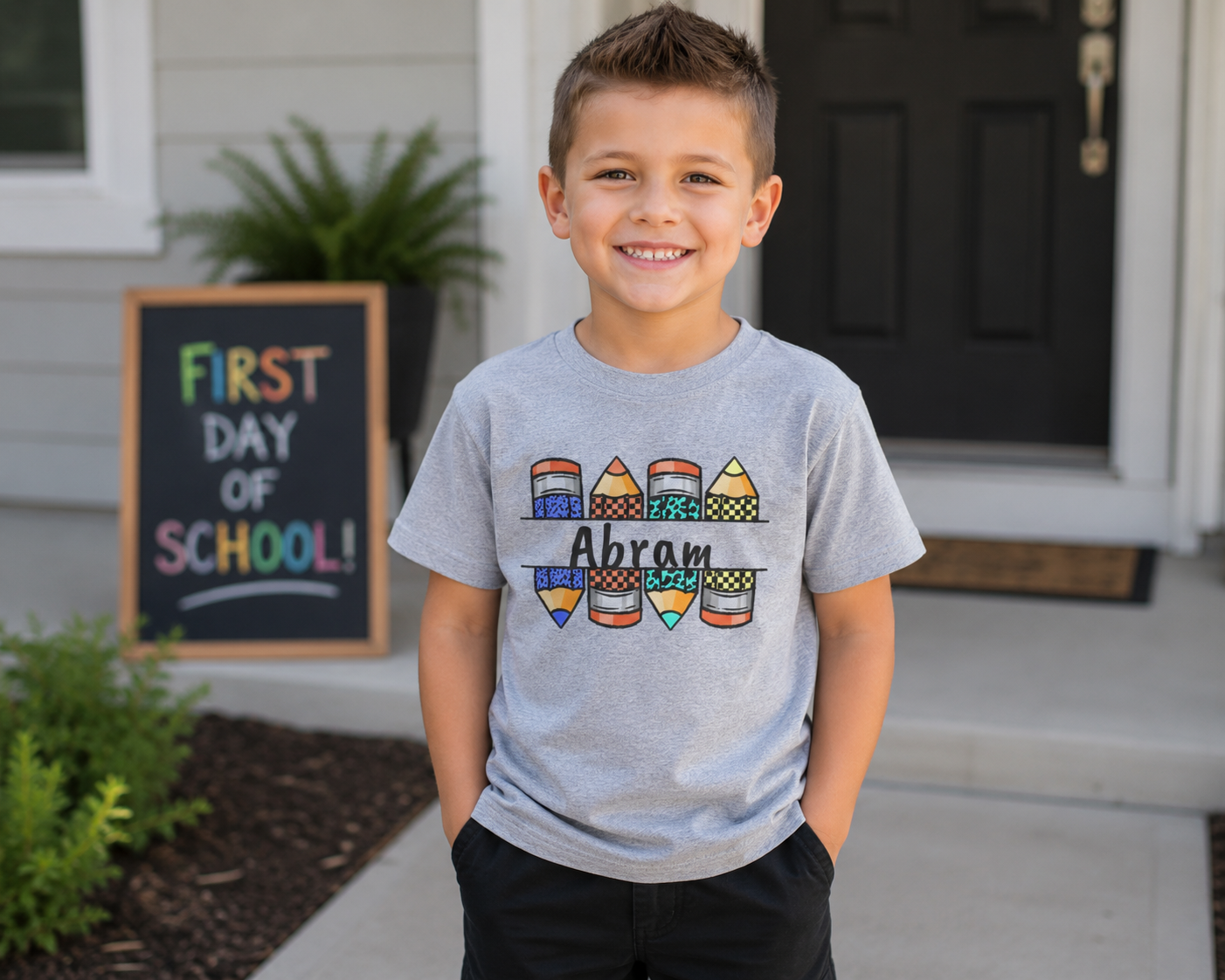 School Toddler Tee (Personalize)