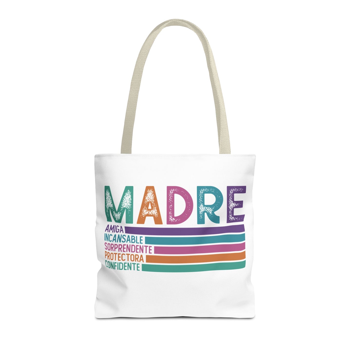 MADRE Colorful Stripes Spanish Mother Appreciation Gift