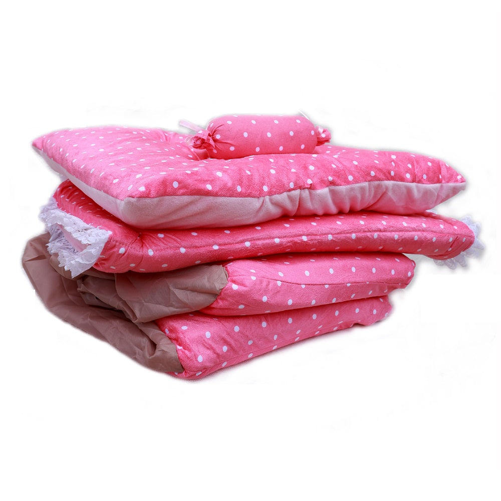 Pink Dot Lace Princess Dog House