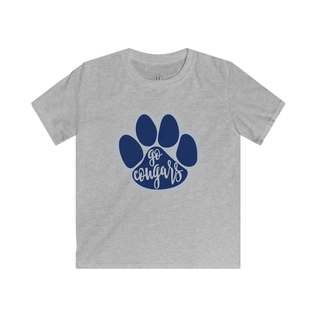 'Go Cougars' School Spirit Youth Tee