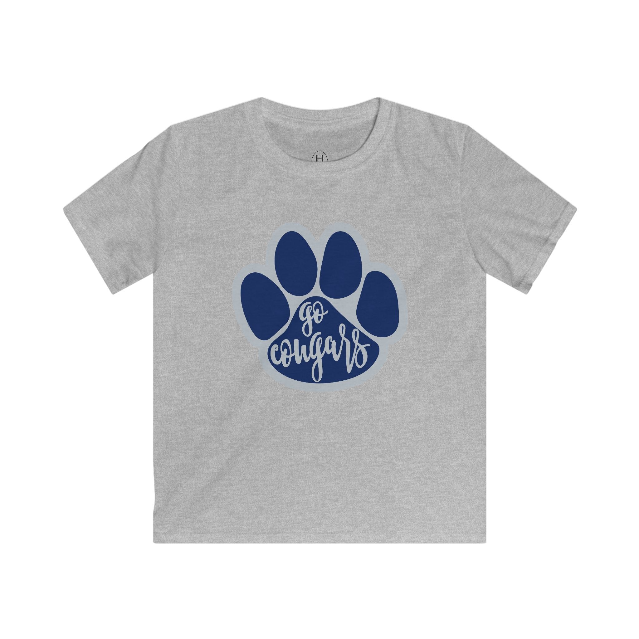'Go Cougars' School Spirit Youth Tee
