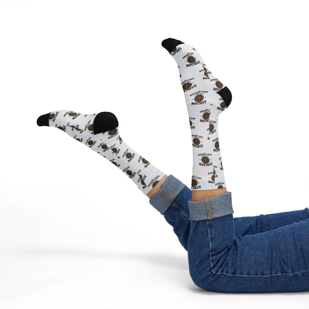 Sarcasm Crew Socks