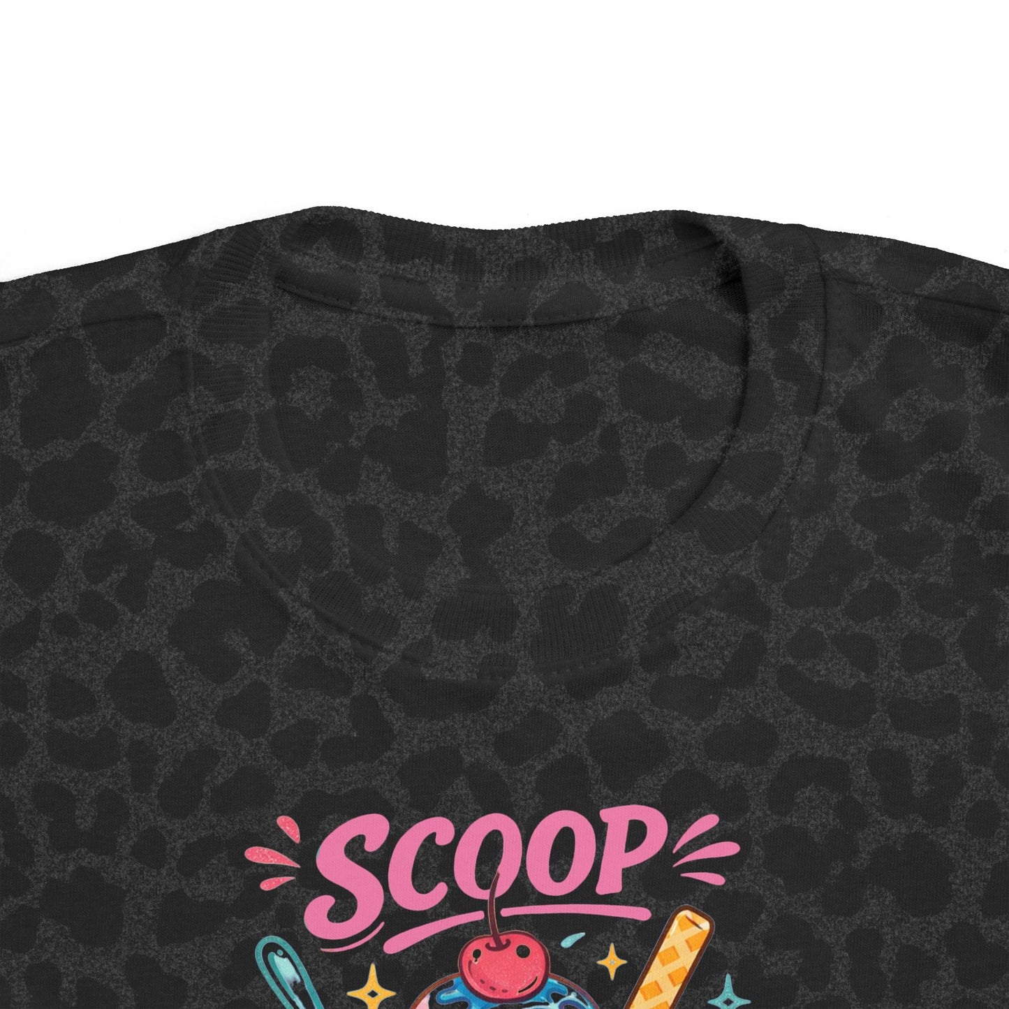 "Scoop There It Is" Ice Cream Toddler Tee