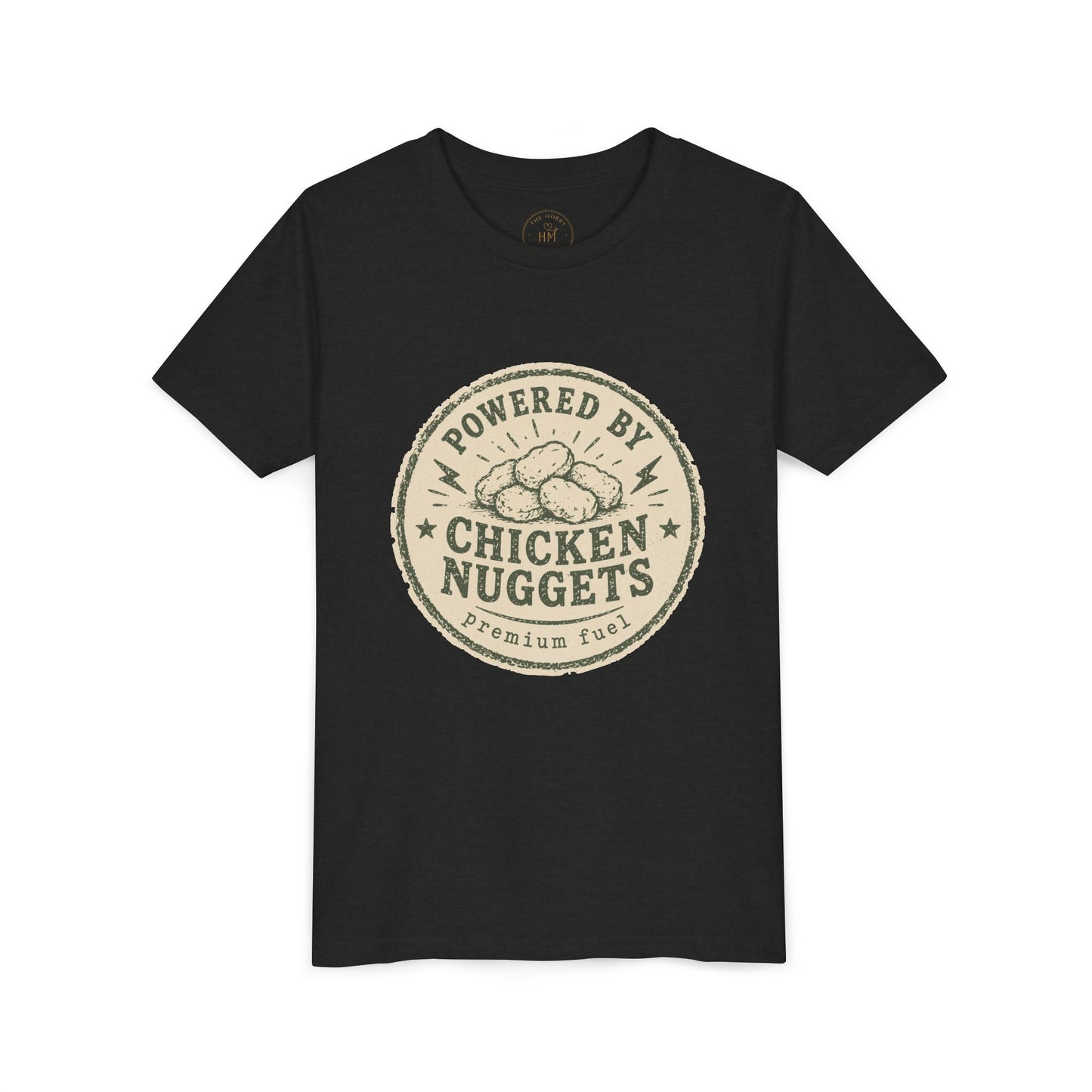 Powered by Chicken Nuggets Youth Graphic T-Shirt
