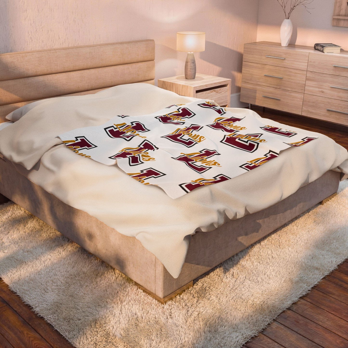 Cozy School Spirit Throw