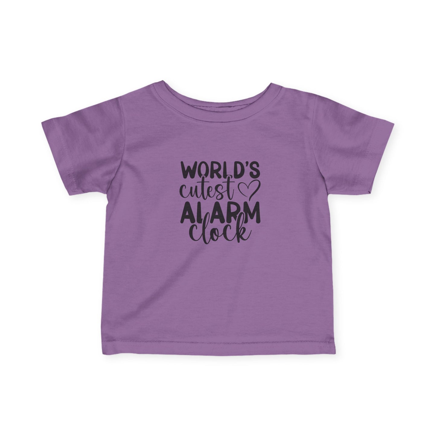 "World's Cutest Alarm Clock" Baby Shirt