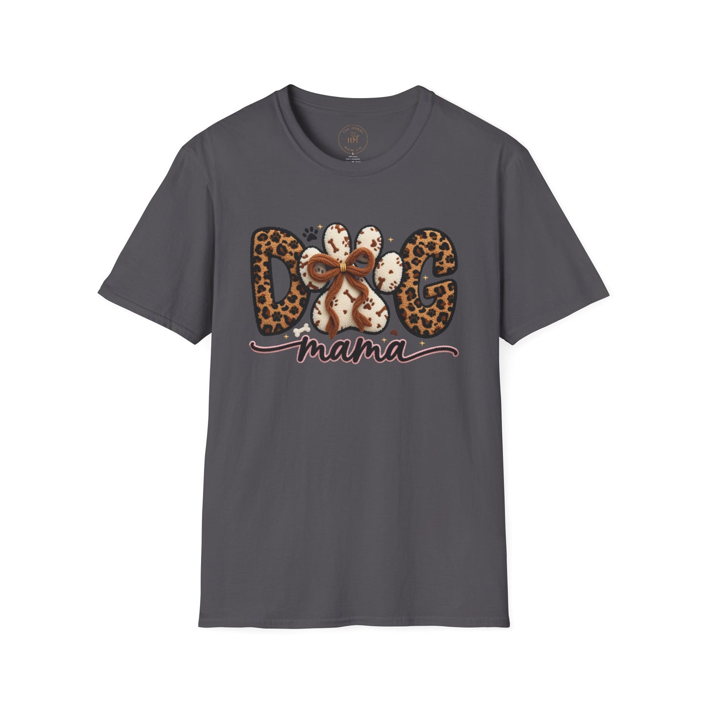 Dog Mama Leopard Paw T-Shirt