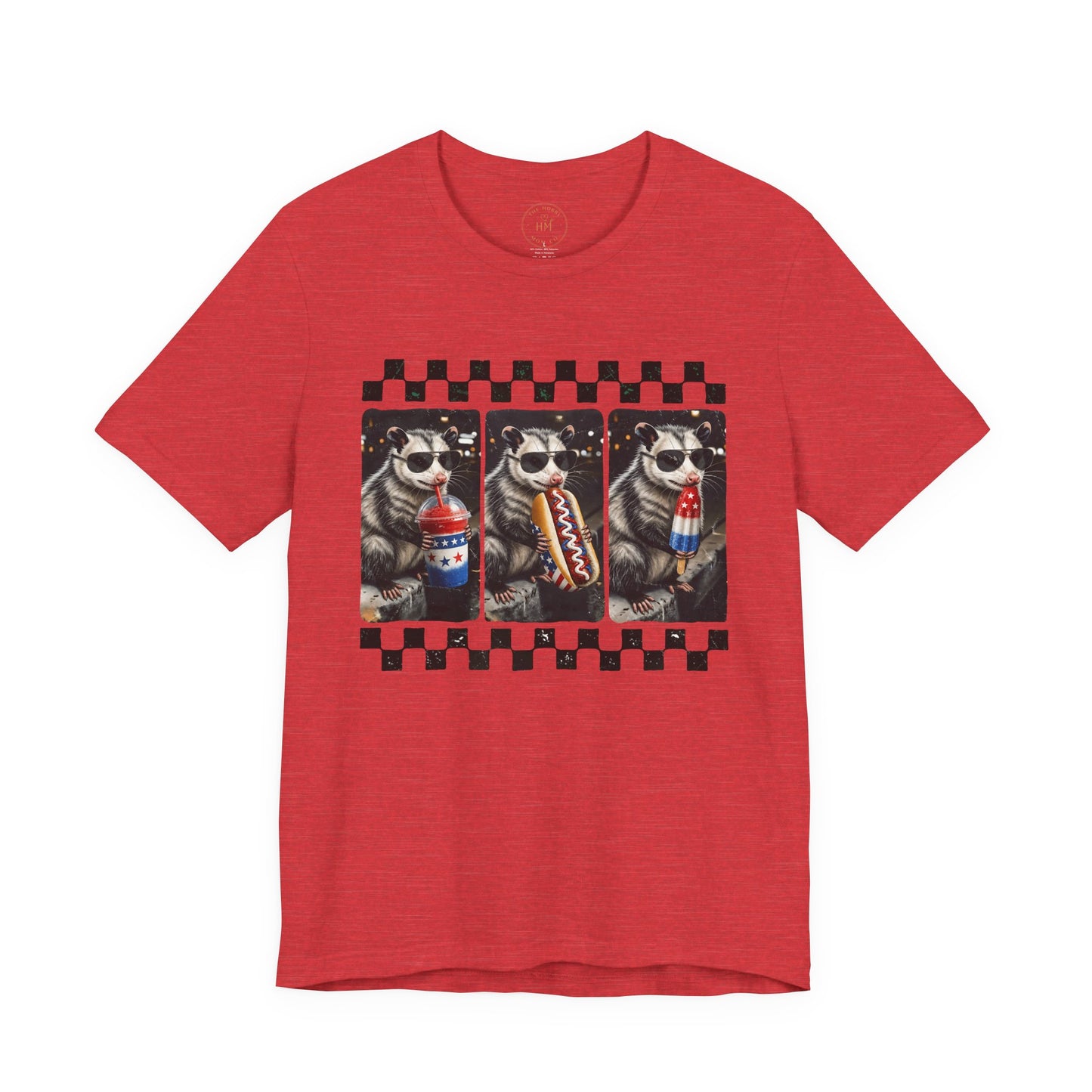Opossum 4th of July  Graphic T-Shirt