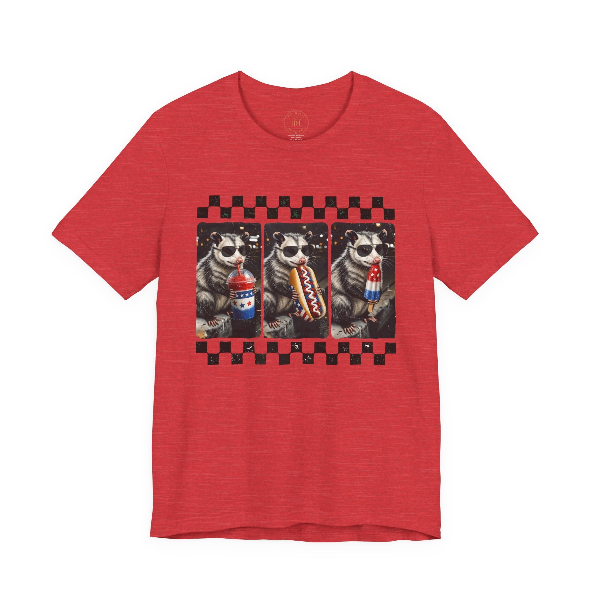 Opossum 4th of July  Graphic T-Shirt