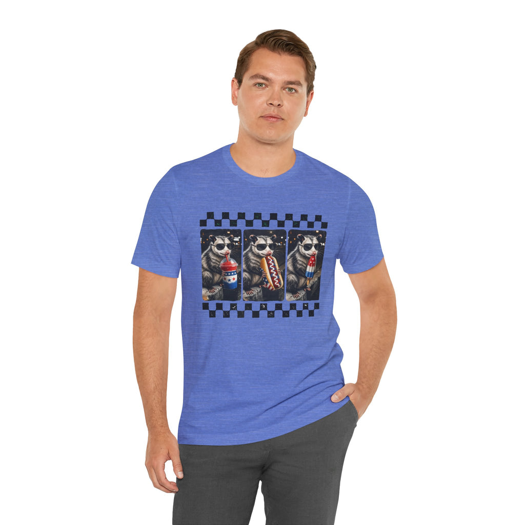 Opossum 4th of July  Graphic T-Shirt