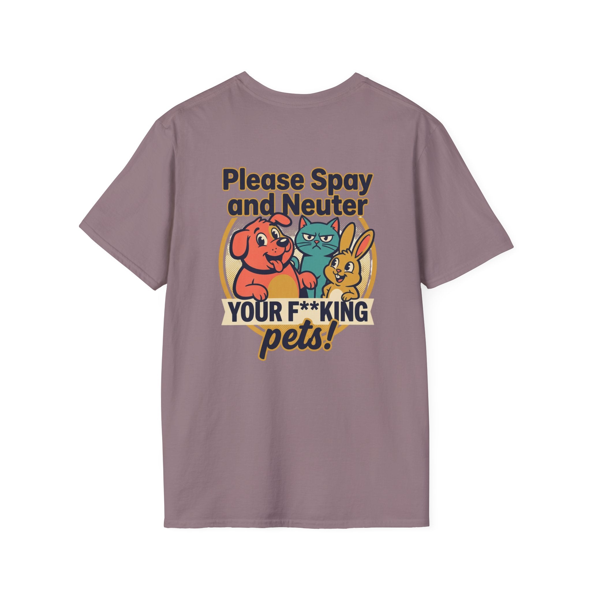 Don't Be Part of the Problem, Spay & Neuter Pets Graphic Tee
