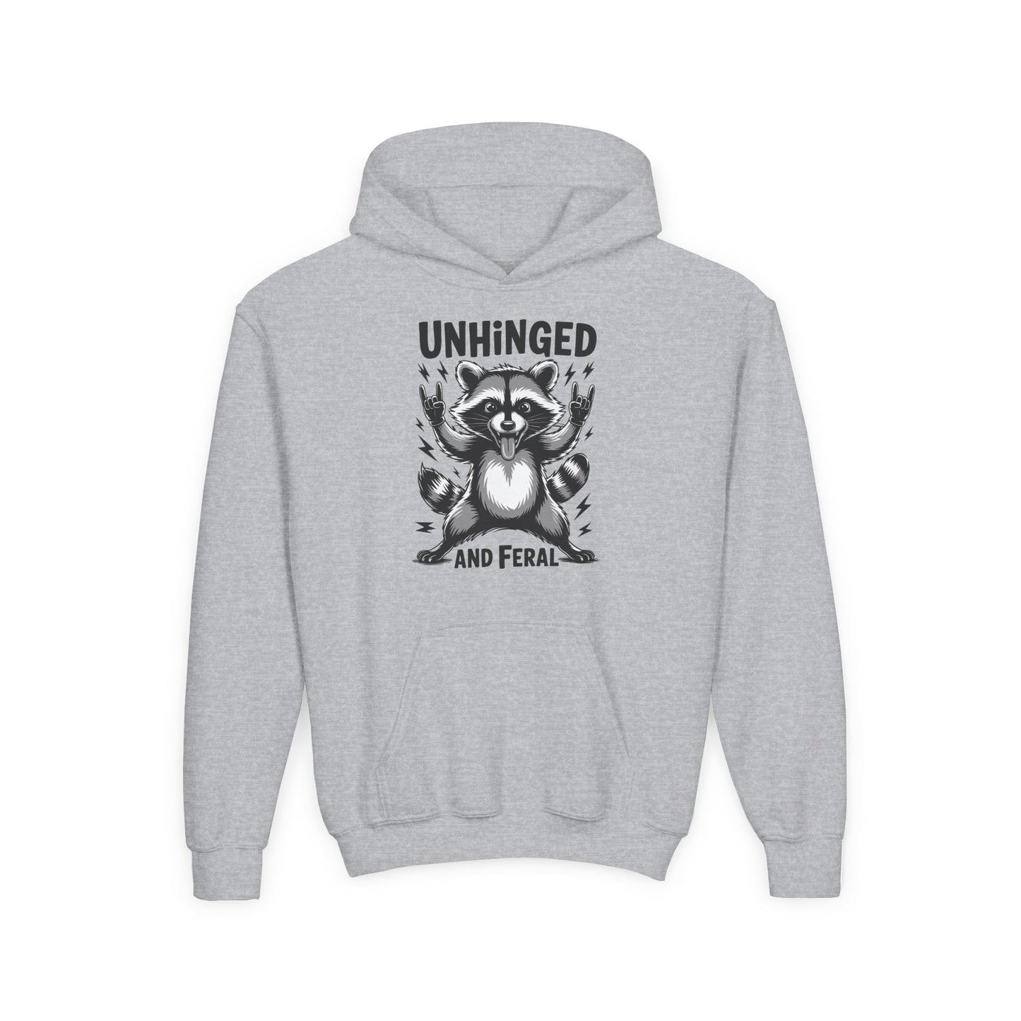 "Unhinged and Feral" Kids Pullover