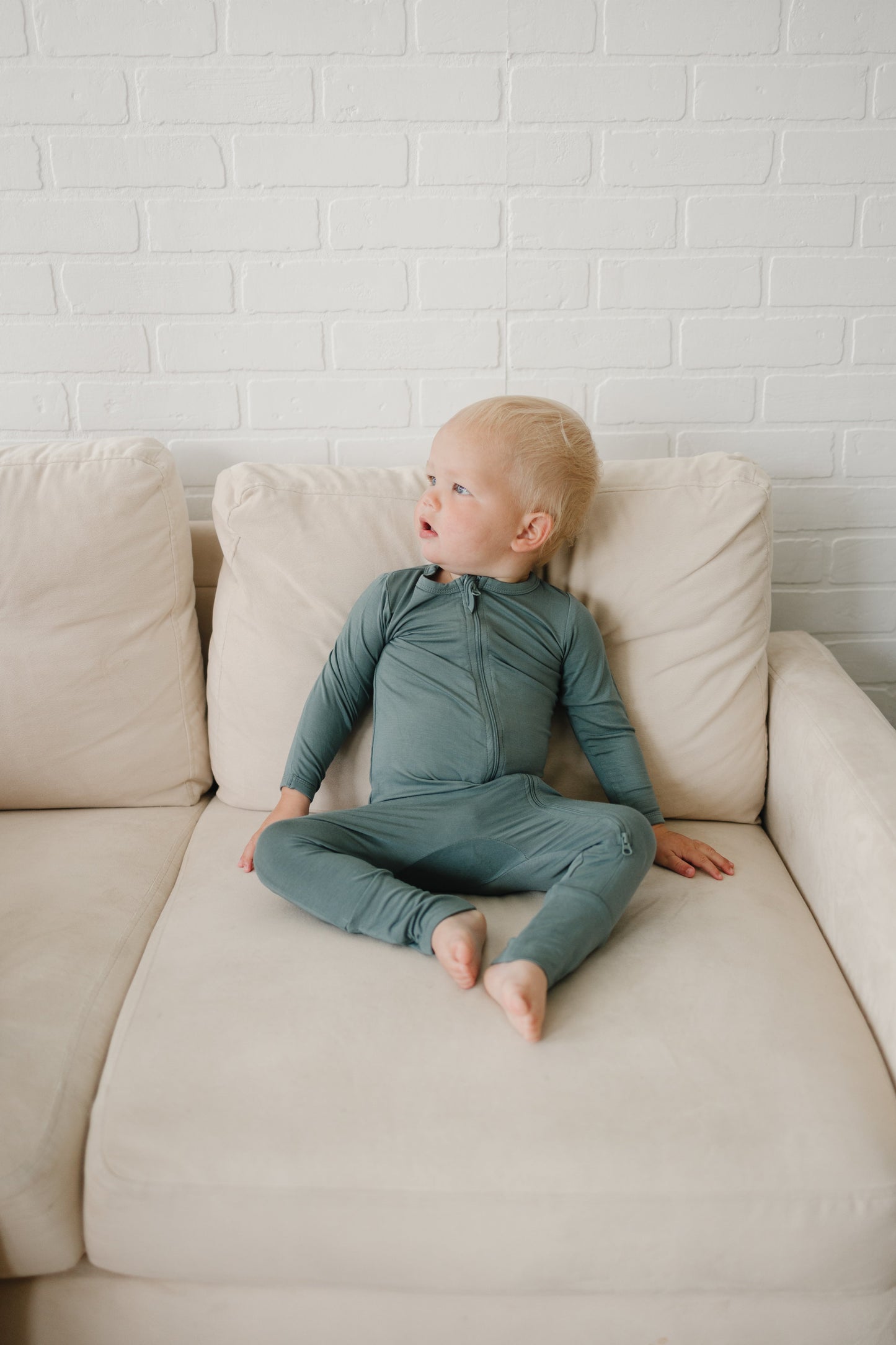 Solid Bamboo Zippy Pajamas for baby- more colors