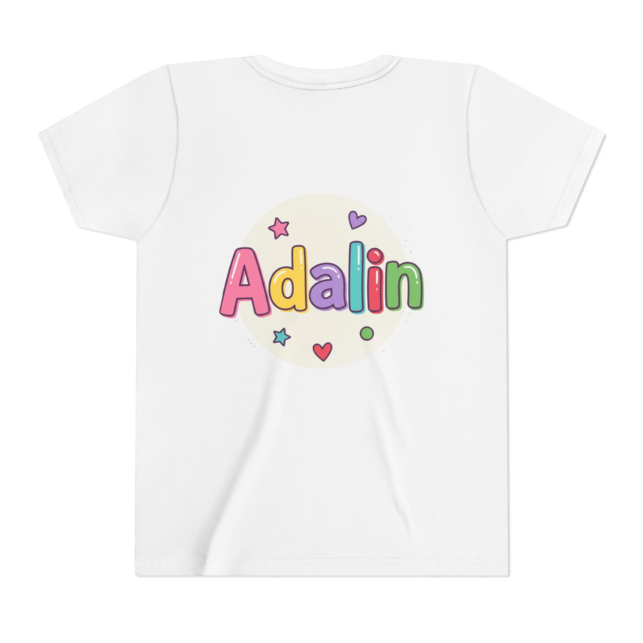 "First Grade" Colorful Back-to-School Shirt (Personalized Name Option)