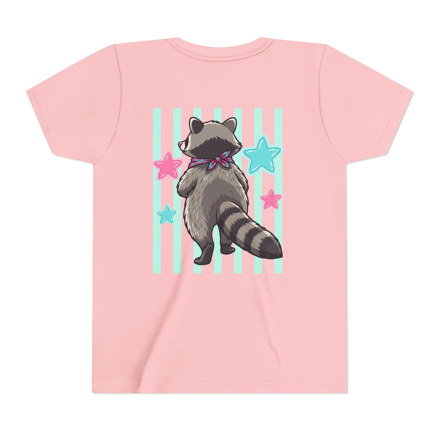 See Ya Soon Raccoon Youth Tee — Cute Cartoon Raccoon Kid Shirt
