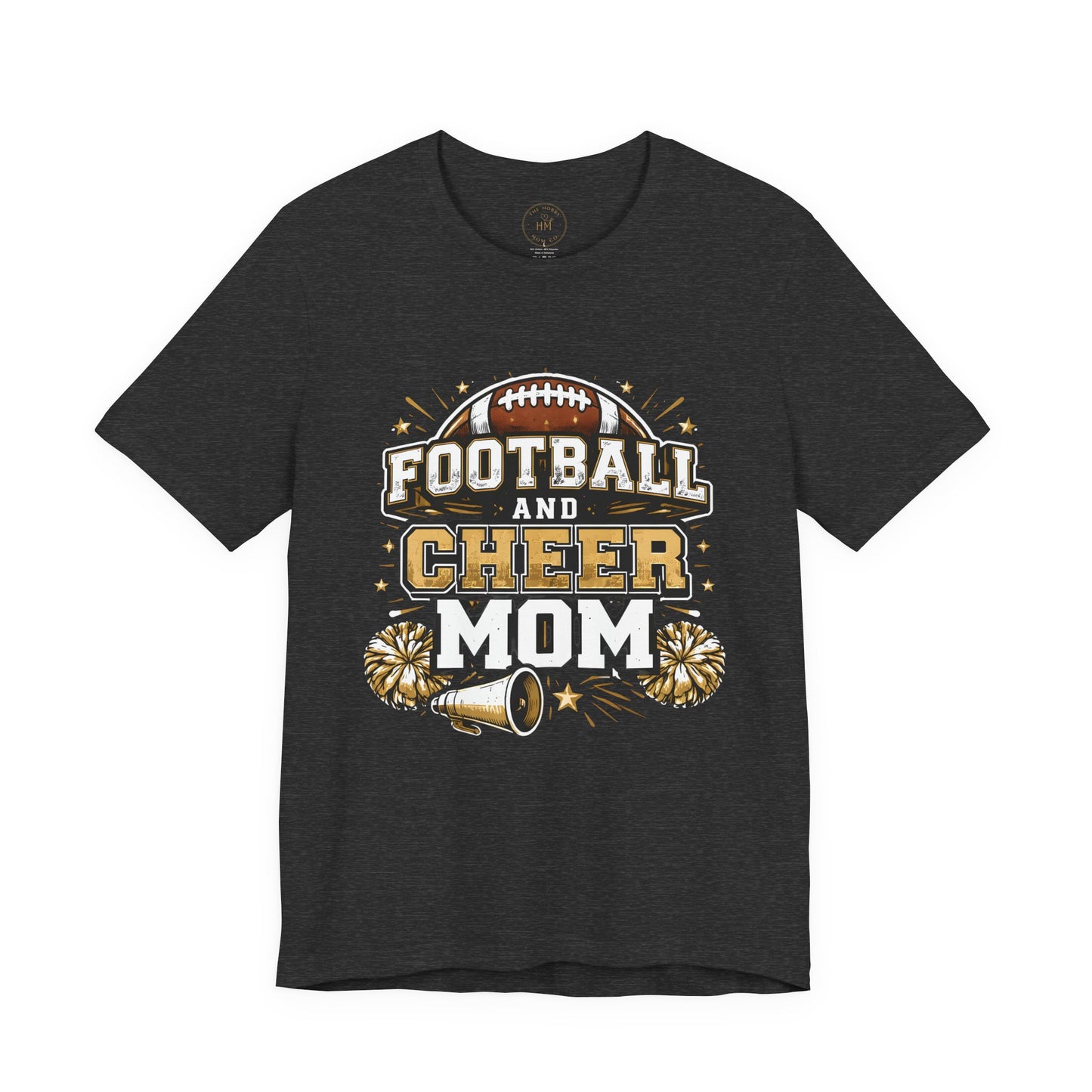 Football and Cheer Mom T-Shirt